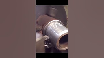 Creating thread bolts.#engineering #cncmachine #machinetools #design #facebook #tiktok #cutegirl