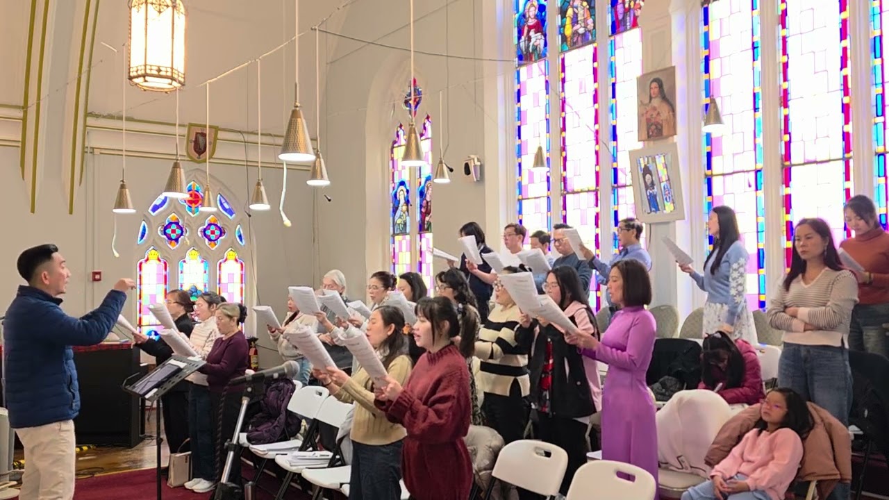 Gục Đầu Bên Lòng Chúa - Lm. Giang Tâm 🌹Ca đoàn Têrêsa HĐGS🌹 Gx. Đức Mẹ Vilna