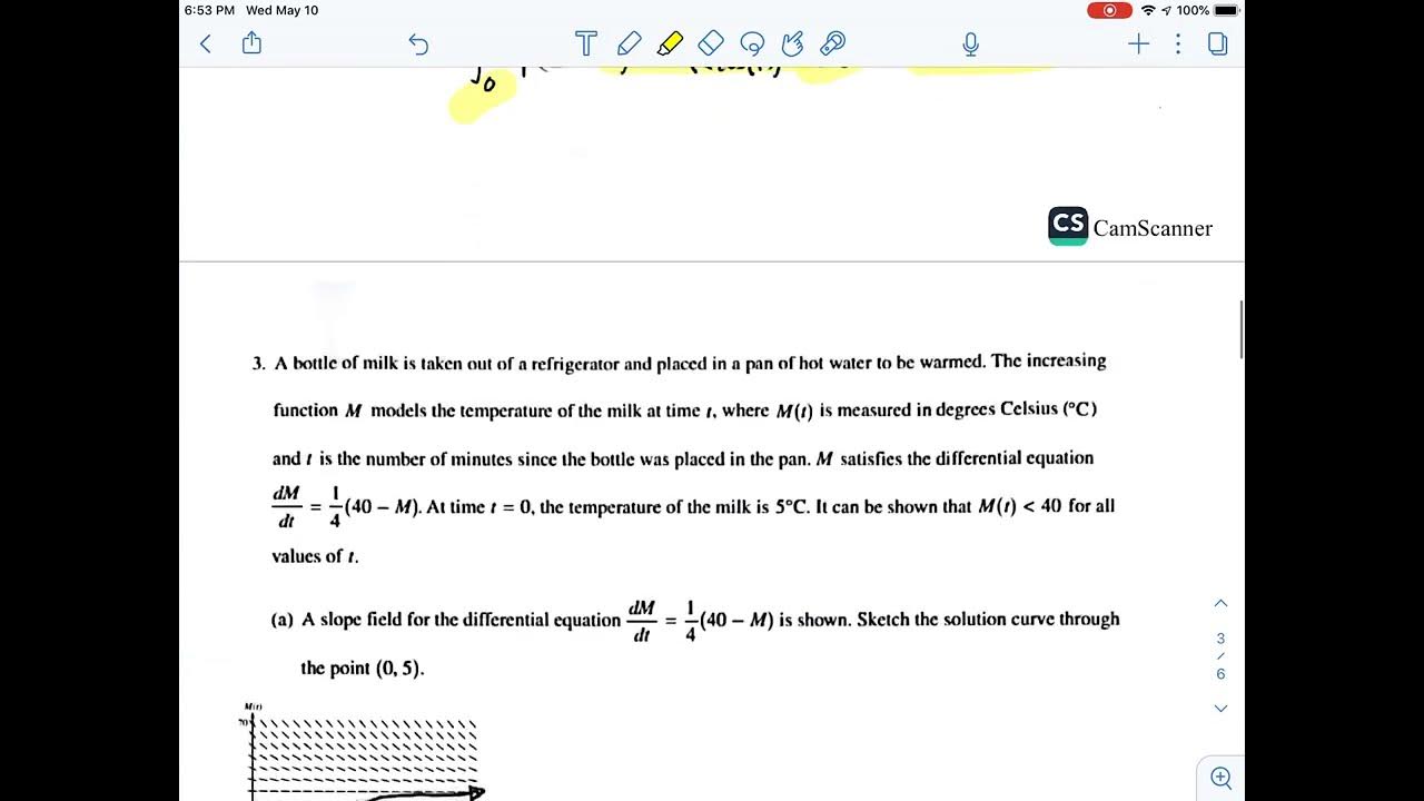 AP Calculus BC 2023 FRQ Answers YouTube