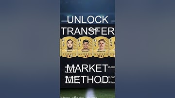 HOW TO UNLOCK TRANSFER MARKET IN EA FC 26!!! Patch 1.02!!!