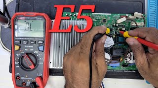 Kenwood DC Inverter AC Outdoor PCB E5 Error Repair | Step by Step Tracing By Ustad Babar