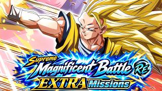 EARTH-BRED FIGHTERS VS 5 GREAT SSJS 💀 SMB RE EX MISSION | #DOKKANBATTLE