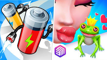 🍐 FrogPrincess Rush 🆚 Battery Run D61VK! NEW LEVELS Mobile Game Pro Walkthrough iOS,Android Gameplay