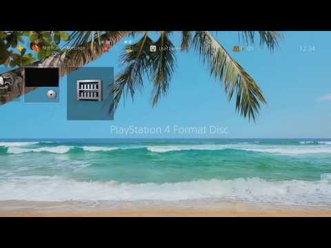 PS4 Themes Beach Scene Dynamic HD Theme 