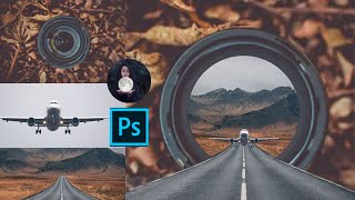 Aeroplane artwork | Photo manipulation in photoshop | Photo composition | Explore the Adobe screenshot 2