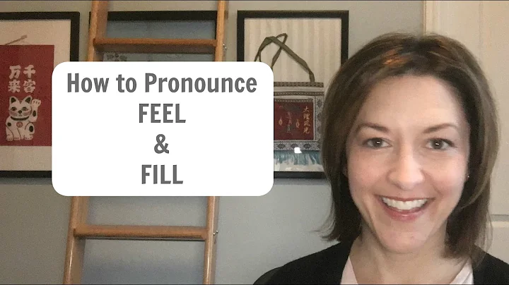 Learn to Pronounce FEEL & FILL American English Pronunciation Lesson #learnenglish