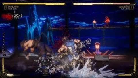 MK11 Avalanche Sub-Zero reset