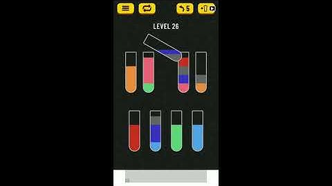Water Sort Puzzle Level 21- 30 | Level 21 - 30 | Consolidated Water Sort Puzzle