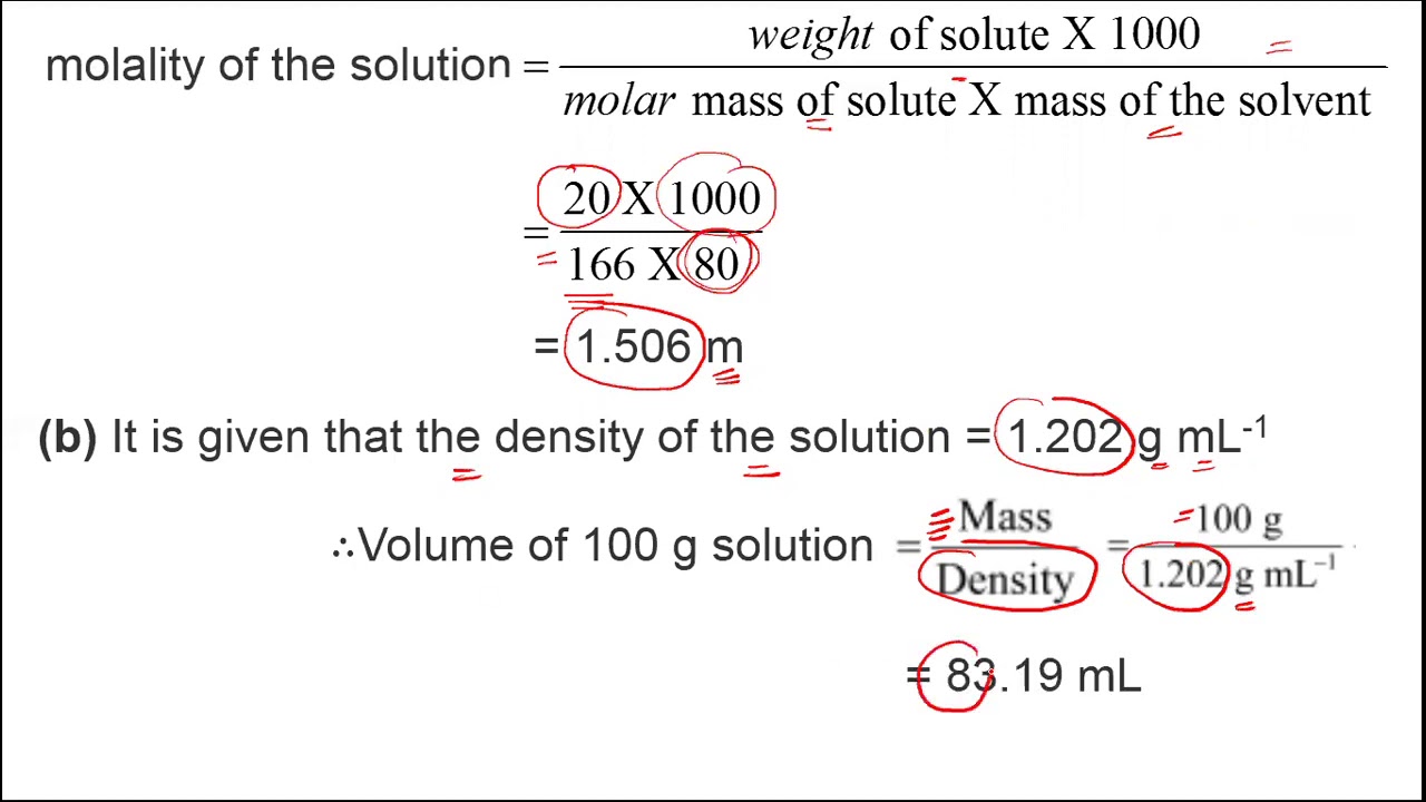 ncert-solution-q2-5-a-molality-b-molarity-and-c-mole-fraction-of-ki