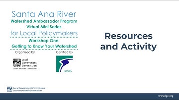 Session 1.5: Resources & Activity Introduction