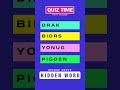 Find the Hidden Word Bible Quiz in English 👀 | Quick Quiz ✝️ #Shorts 130