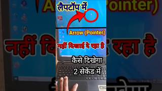 Laptop में Pointer (Arrow) दिखाई नहीं दे रहा है | cursor not working on laptop | Pointer not working