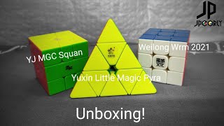 YLM Pyra, MGC Squan and WRM 2021 Unboxing! | jpearly.com (+Written Review)