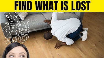 How to Find Your Lost Objects/Items Quick & Easily (Life Hacks)