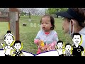 【衝撃】娘のこうめが遊んでたら泣いちゃった!