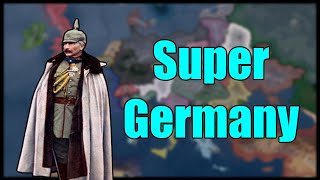 Max Buffed Super Germany | Kaiserreich Hearts of Iron 4 Hoi4 Timelapse