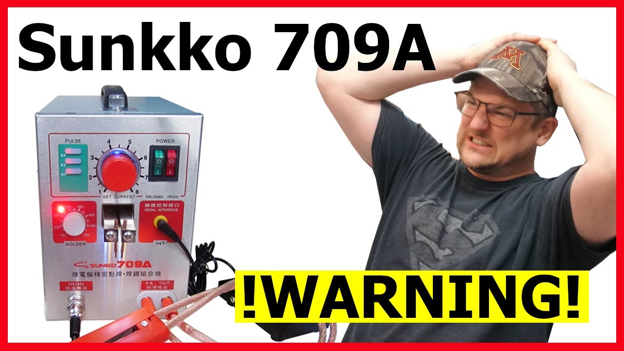 Sunko 709A Punktschweißgerät - Test
