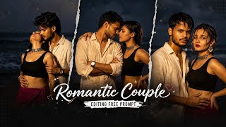 Romantic Couple AI Photo Editing using Gemini AI with a FREE prompt step-by-step😱 screenshot 5