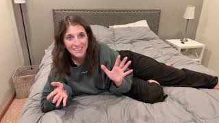URBANLIFE Goose Down Fiber Comforter, All Season Duvet Insert, Queen, Grey 55oz Fill