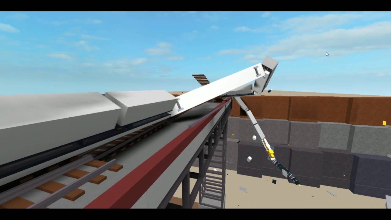Roblox Train Crashes - roblox train crash videos