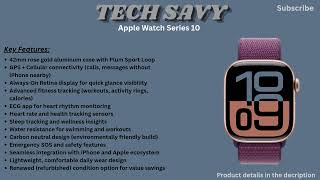 Apple Watch Series 10 GPS + Cellular Review – 42mm Rose Gold (Renewed) Worth It?