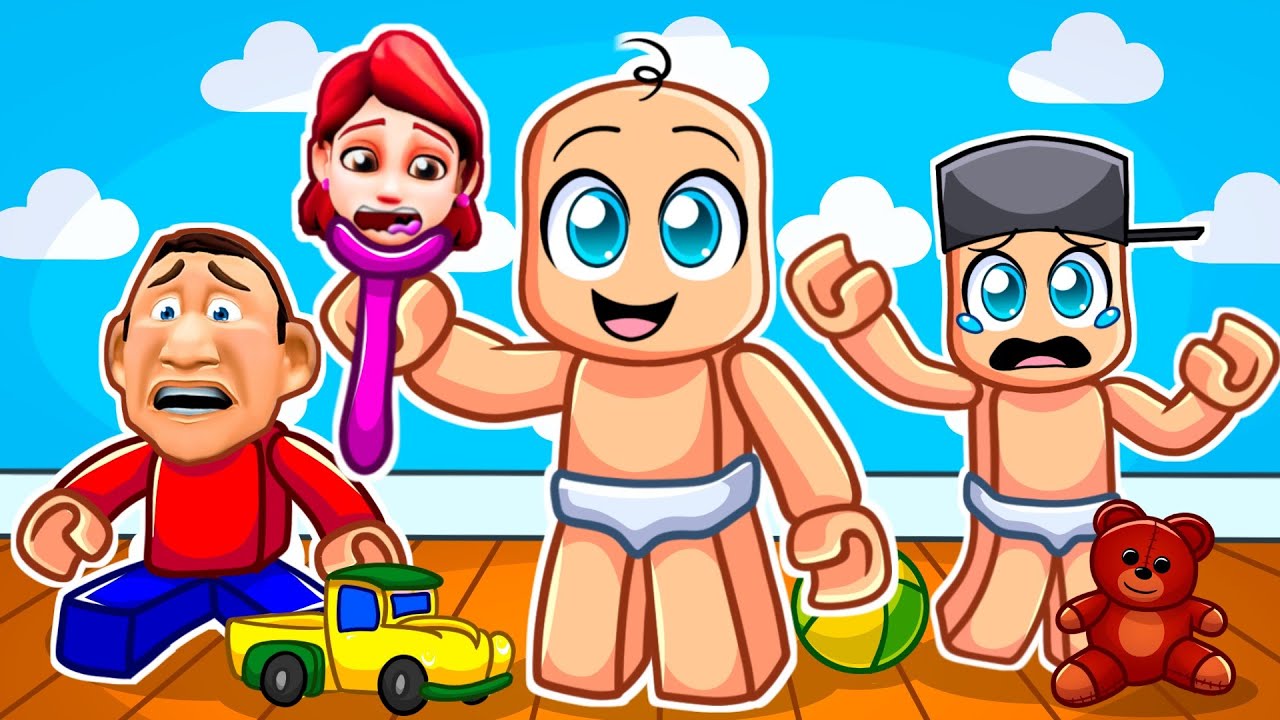 Заведите МАЛЫШНЮЮ СЕМЬЮ в Roblox!