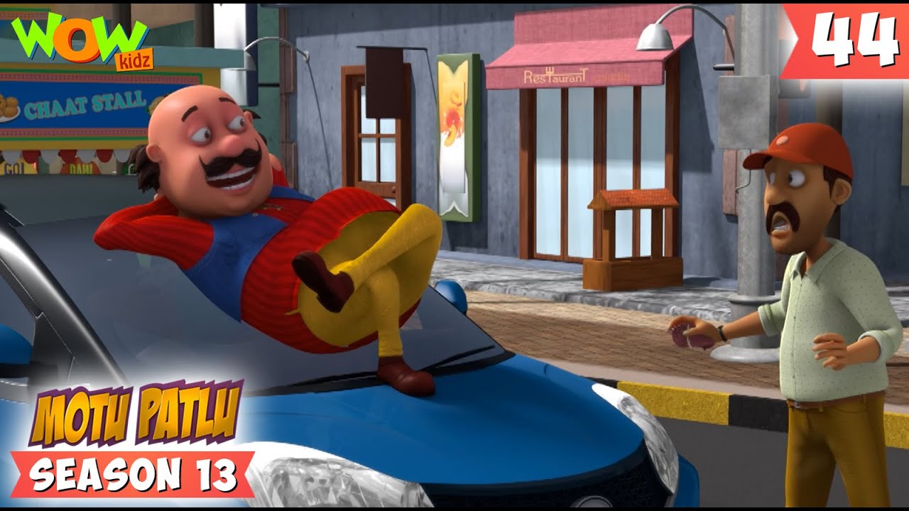 Khatrey Mein Charminar  S13  44  Motu Patlu New  Cartoons For Kids   spot