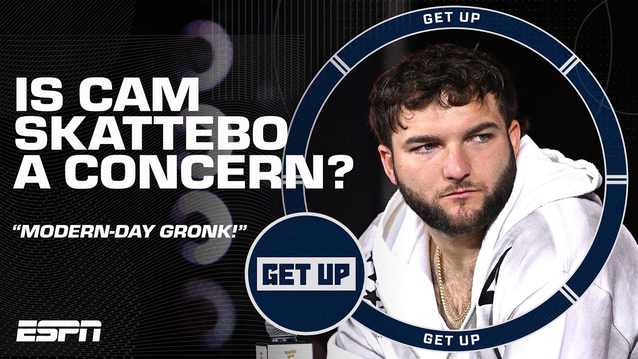 Cam Skattebo is a 'MODERN-DAY GRONK!' 🤪 Concerning for the New York Giants?! | Get Up