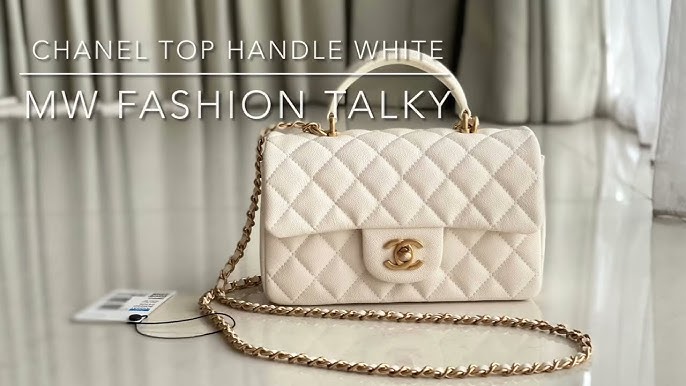 CHANEL MINI Flap Bag With Top Handle 