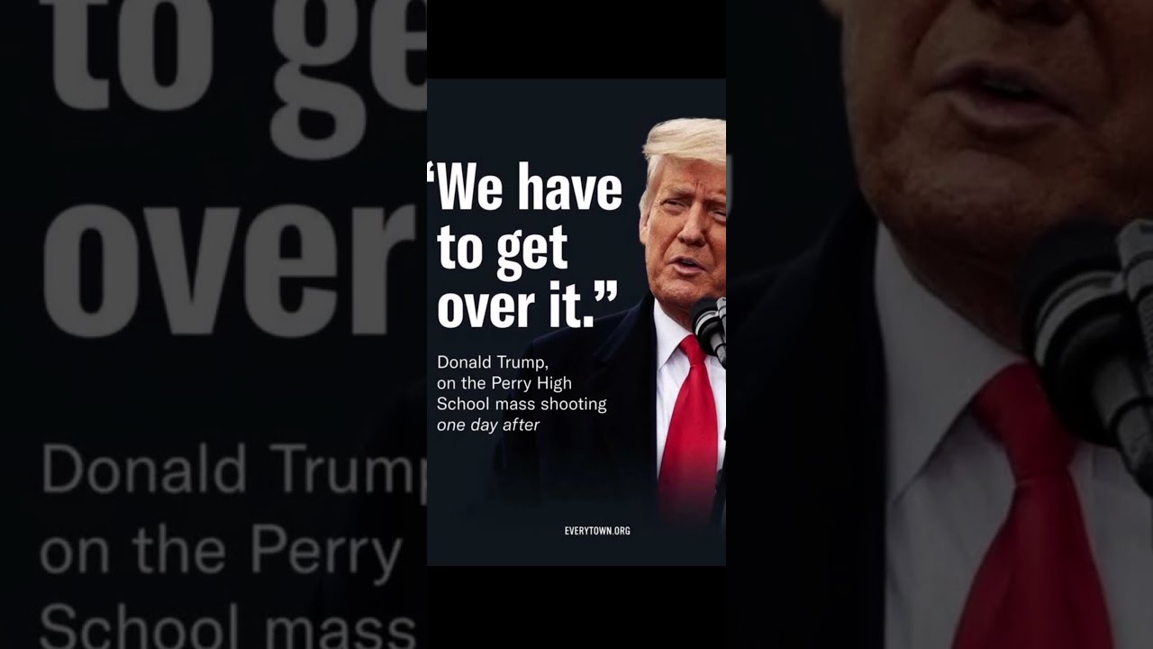  Coldhearted Trump Said We Have To Get Over It