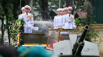 Video đầy đủ: Lễ viếng, Lễ Truy điệu, Lễ An táng Nguyên Chủ tịch nước Trần Đức Lương