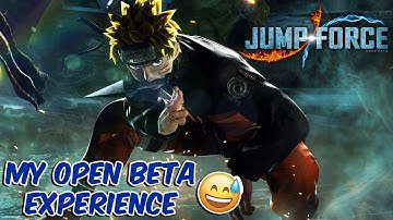 So I Tried To Play The Jump Force Open Beta And...