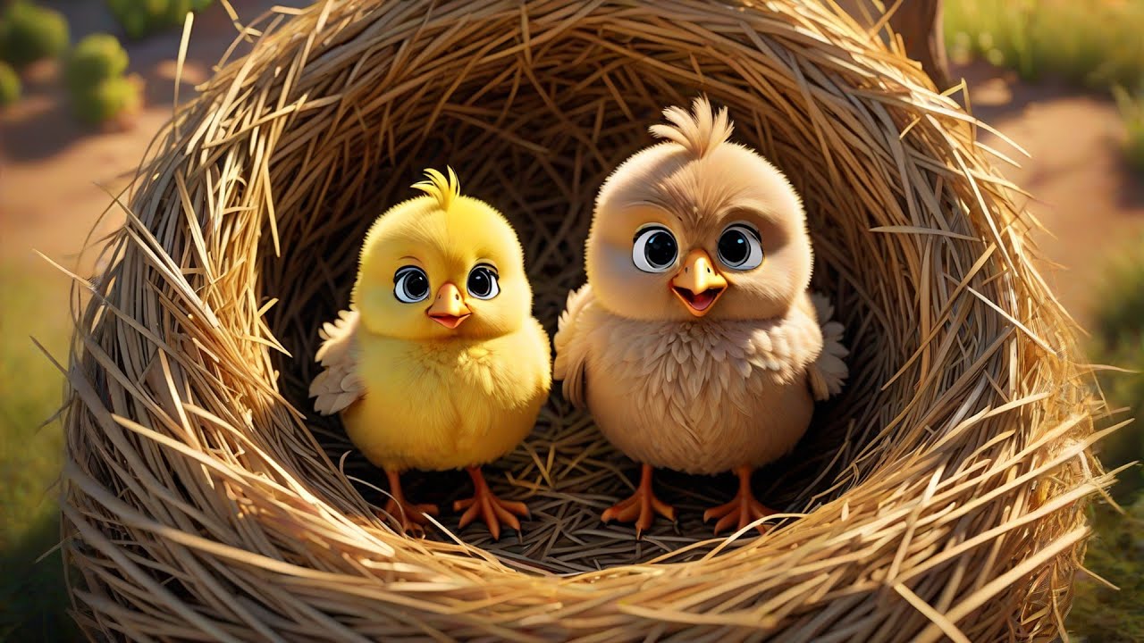 Seven Little Chicks Go Peep Peep Peep | Baby Animal Song  Kids | Nursery Rhymes and Learning Songs