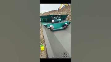 Revolutionize Road Construction: Slipform Paver in Action!@yanchengxinsuyuan