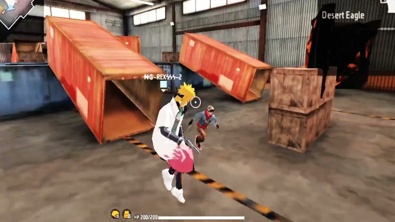 Free Fire long video had shot Lone Wolf 