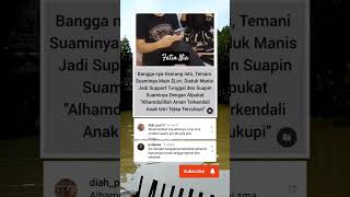 Bangganya Seorang Istri Temani Suaminya Main Sltshorts viral trending update motivation