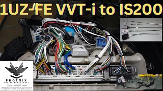 Shane LS400 1998-2000 1UZ-FE VVT-i to IS200 Plug and Play Manual Adapted Hardwire