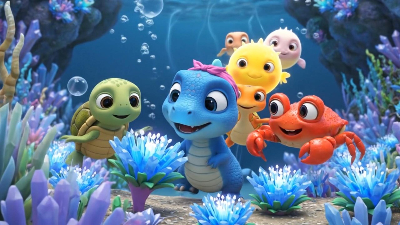 Dino, Turtle & Crab: The Journey to Find the Legendary Crystal Flowers