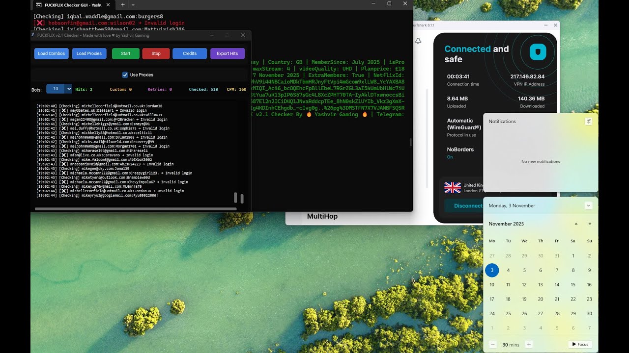 LATEST N🔥TFLIX V2.1 CHECKER WORKING PROXYLESS