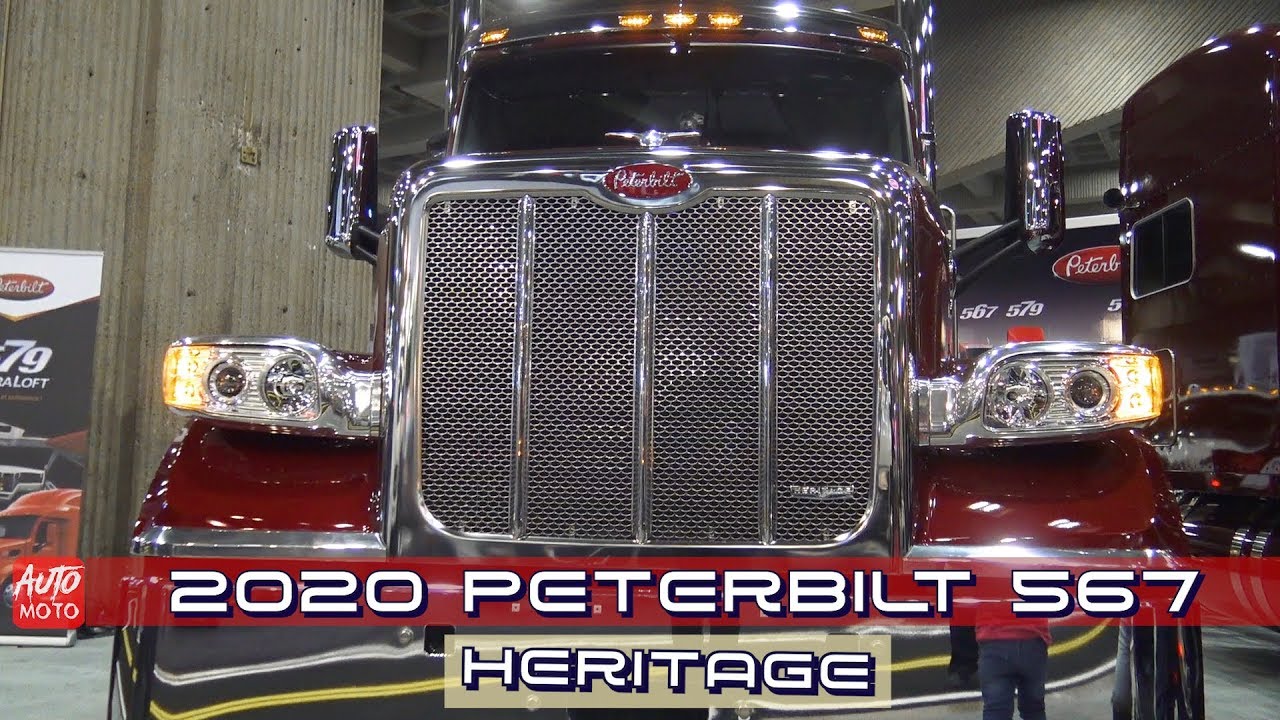 2020 Peterbilt 567 Heritage 72 Ultracab Sleeper Exterior And Interior Expocam 2019