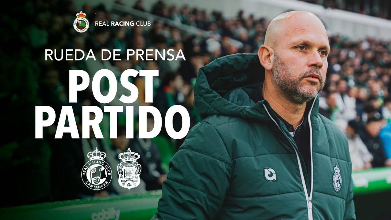 🎙️ Rueda de prensa Post-partido de José Alberto | Racing - Las Palmas | J22 LaLiga Hypermotion