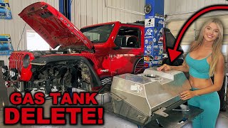 DELETING the GAS TANK on a Jeep Wrangler JL!