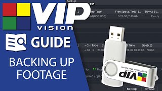 Vip Vision Guide Locating And Backing Up Footage From A Recorder