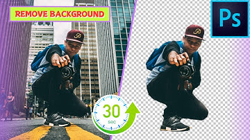 Remove background in photoshop in 30 Seconds
