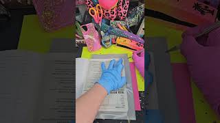 I absolutely love using adhesive vinyl from PDB Creative Studio to decorate composition notebooks!
