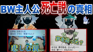 真相 Bw2時に行方不明になっている前作主人公の謎 Nの隠し設定と関係あり そしてまさかの結末 Bw強化期間 ポケモン剣盾 Youtube