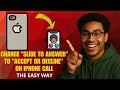 How to Change “Slide to Answer” to “Accept or Decline” Buttons on iPhone Calls in 2026