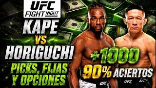 💸Picks UFC Fight Night Kape vs Horiguchi | UFC Vegas119 @VainillaUFC