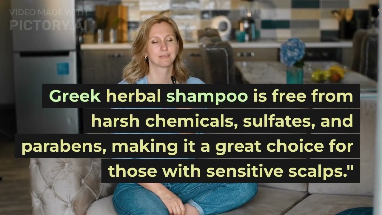 Greek herbal shampoo OpeningshotBrigh  new flax plus company