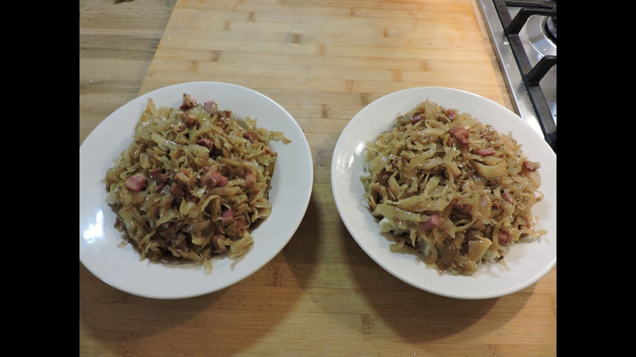 Haluszki z kapustą #cooking #gotowanie